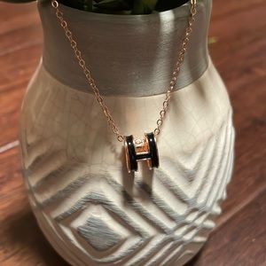“H” necklace